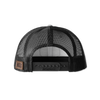 Leather Patch Hat – Heather Gray/Black