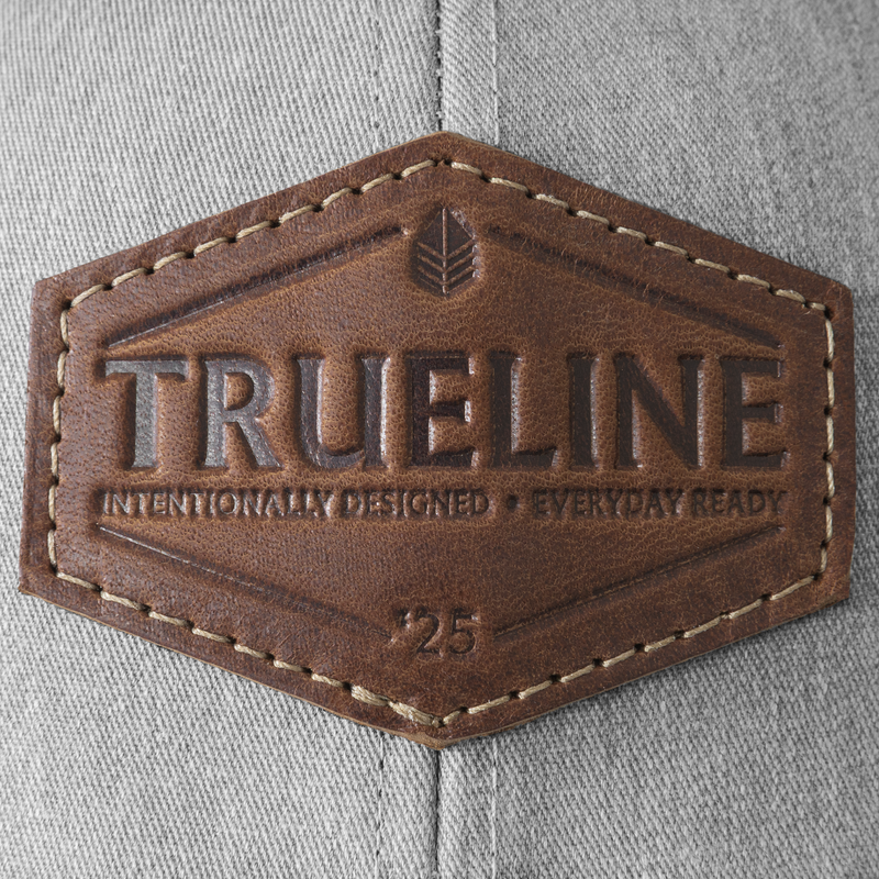 Leather Patch Hat – Heather Gray/Black