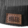 Leather Patch Hat – Heather Gray/Black