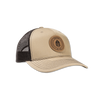 Leather Patch Hat – Khaki/Coffee