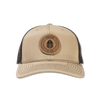 Leather Patch Hat – Khaki/Coffee