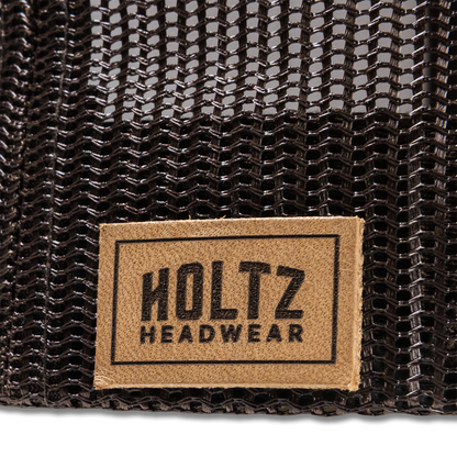 Leather Patch Hat – Khaki/Coffee