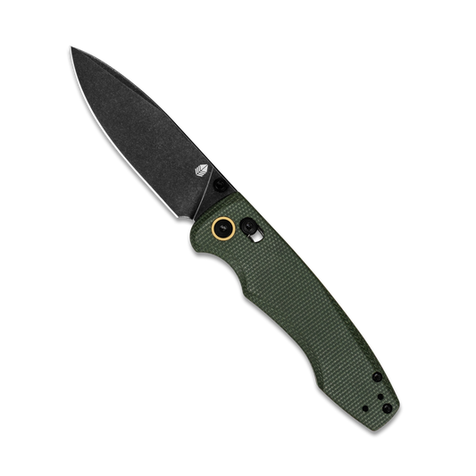 Overture Pocket Knife – Green Micarta