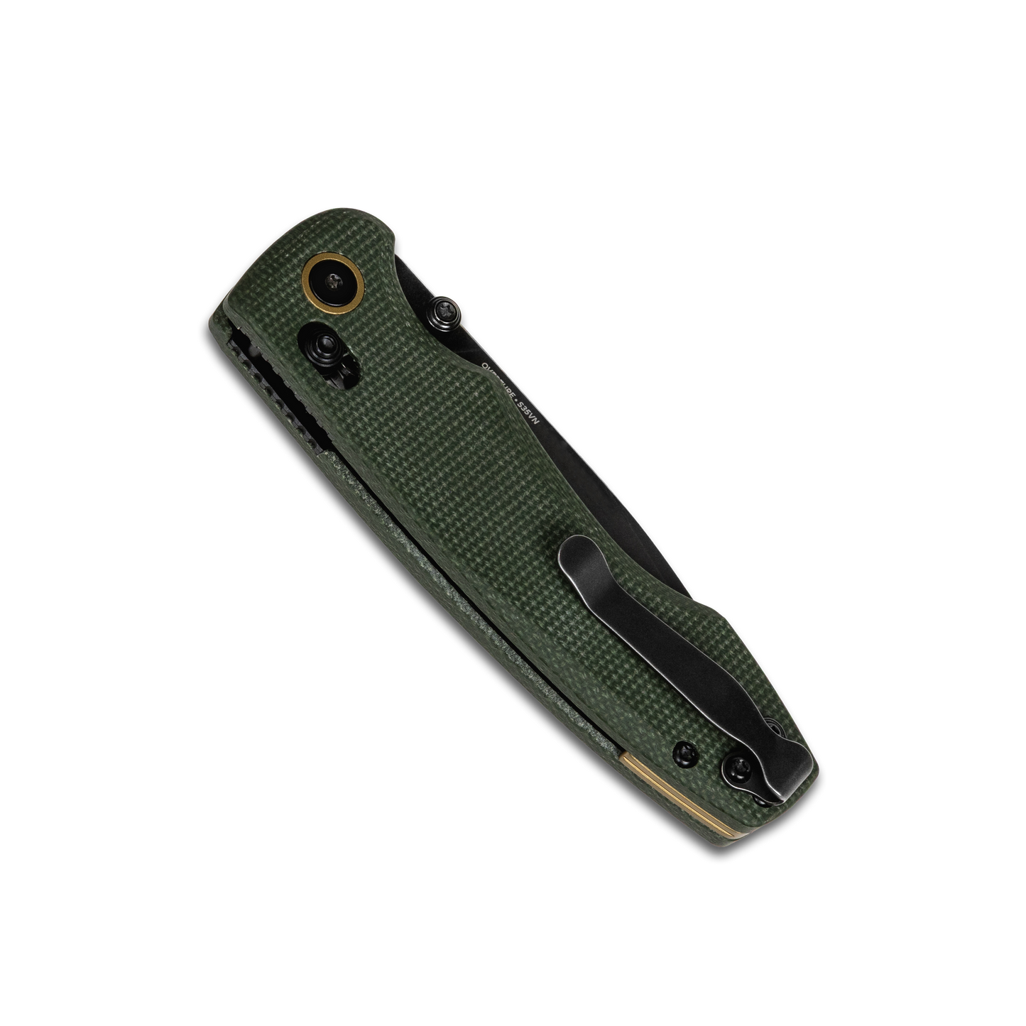 Overture Pocket Knife – Green Micarta