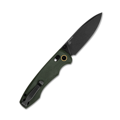 Overture Pocket Knife – Green Micarta