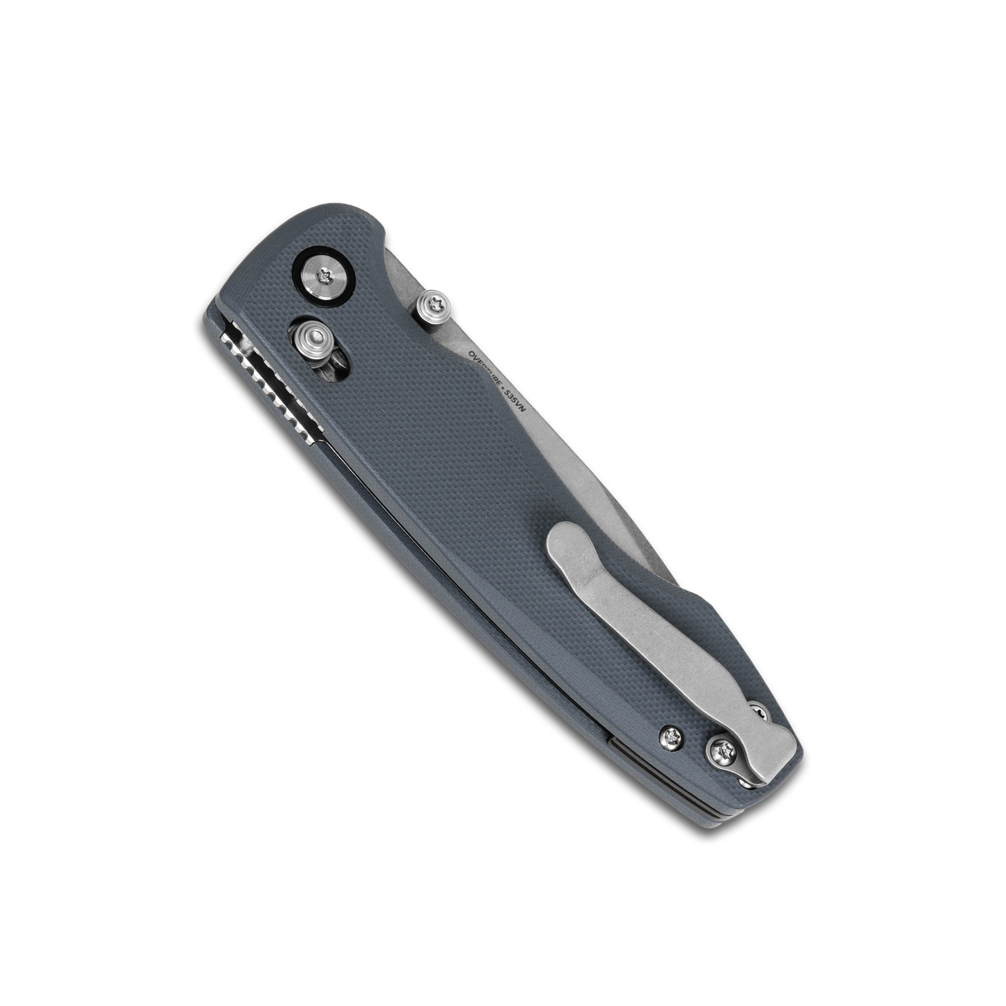 Overture Pocket Knife – Slate Gray G10