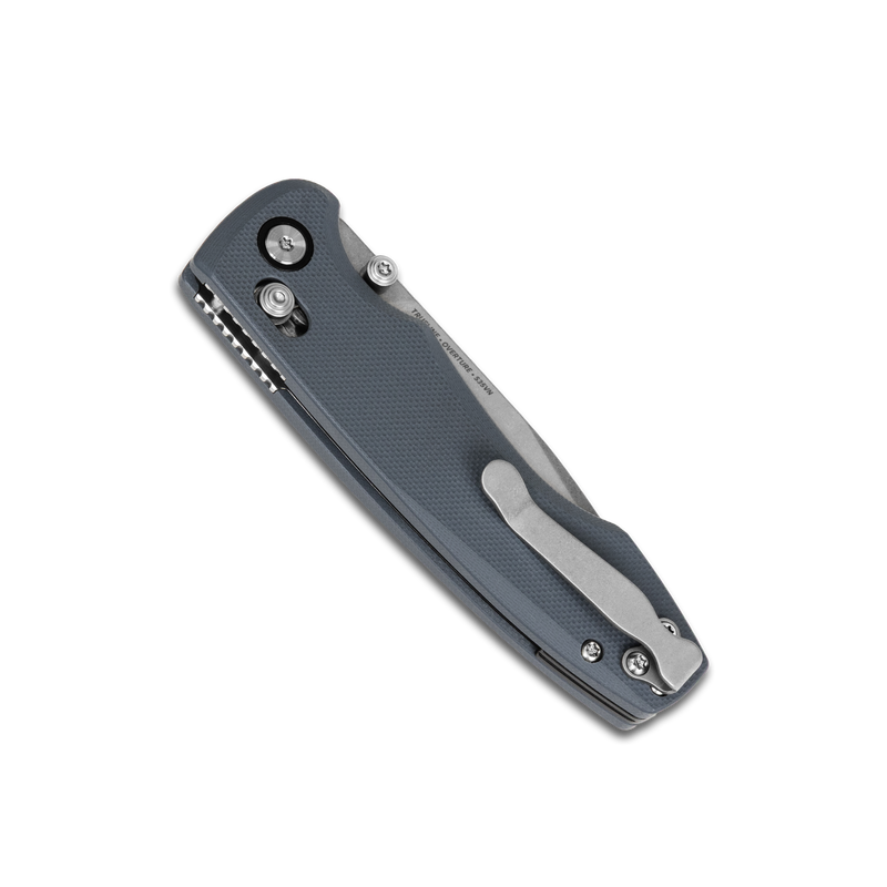 Overture Pocket Knife – Slate Gray G10