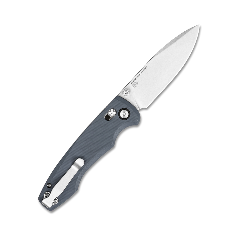 Overture Pocket Knife – Slate Gray G10