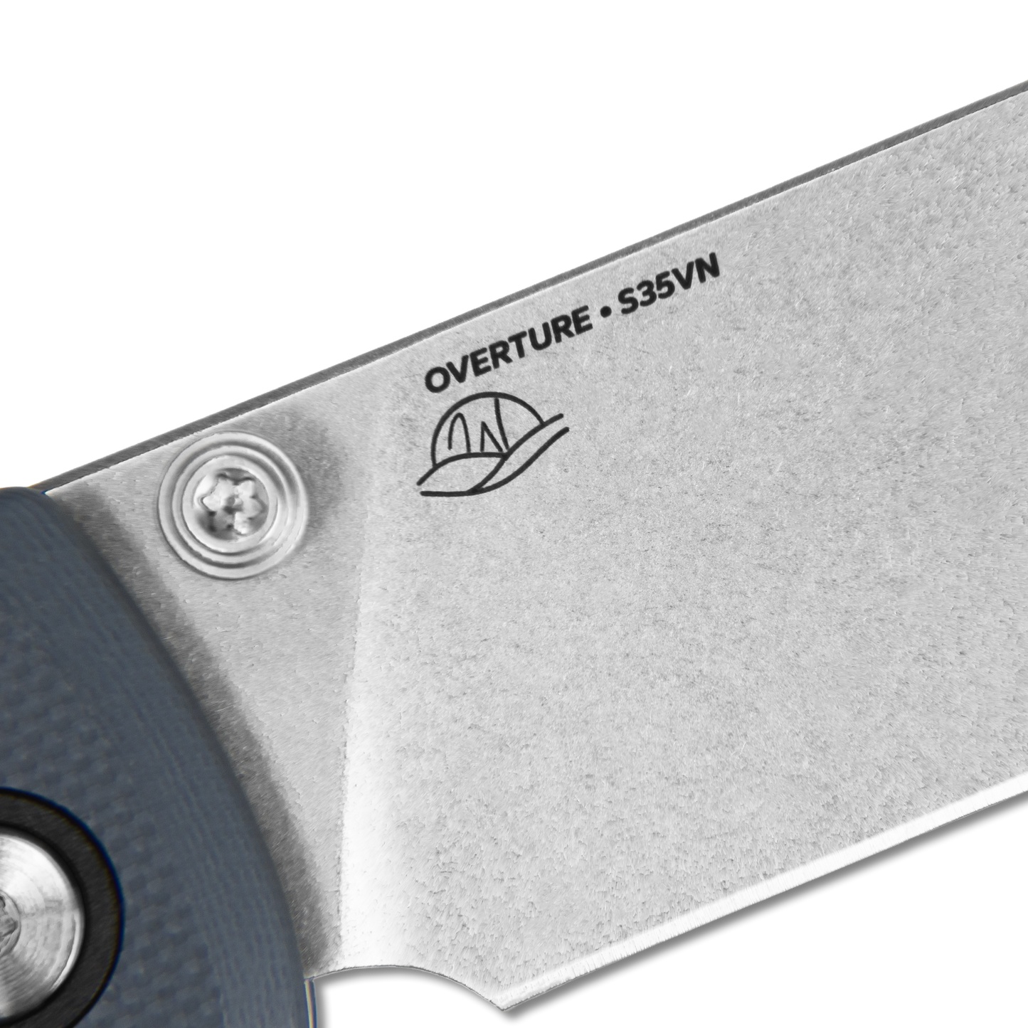 Overture Pocket Knife – Slate Gray G10